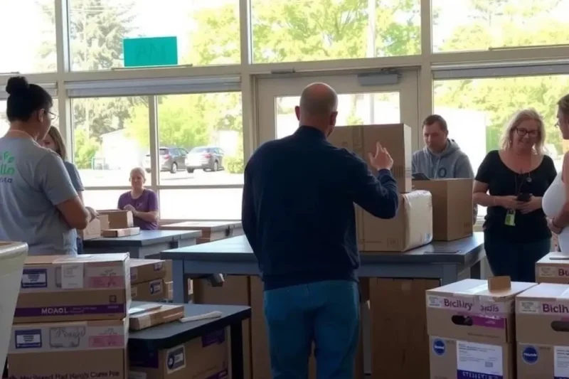 Where to donate moving boxes near me